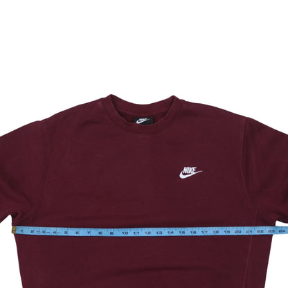 Mens UK Size S Nike Red Pullover Sweatshirt