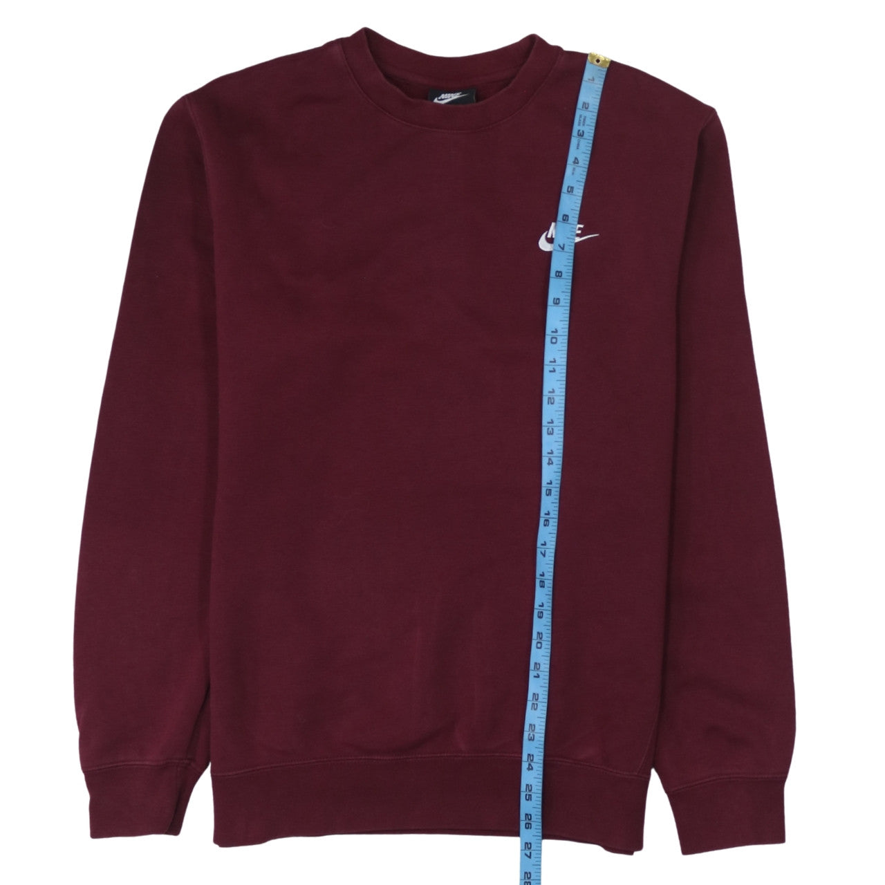 Mens UK Size S Nike Red Pullover Sweatshirt