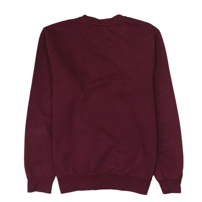 Mens UK Size S Nike Red Pullover Sweatshirt