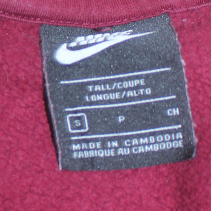 Mens UK Size S Nike Red Pullover Sweatshirt