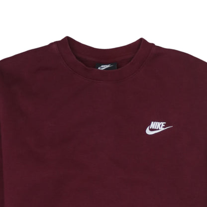 Mens UK Size S Nike Red Pullover Sweatshirt
