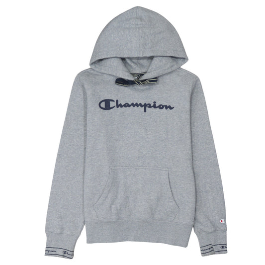 Womens UK Size M Champion Grey Pullover Hoodie