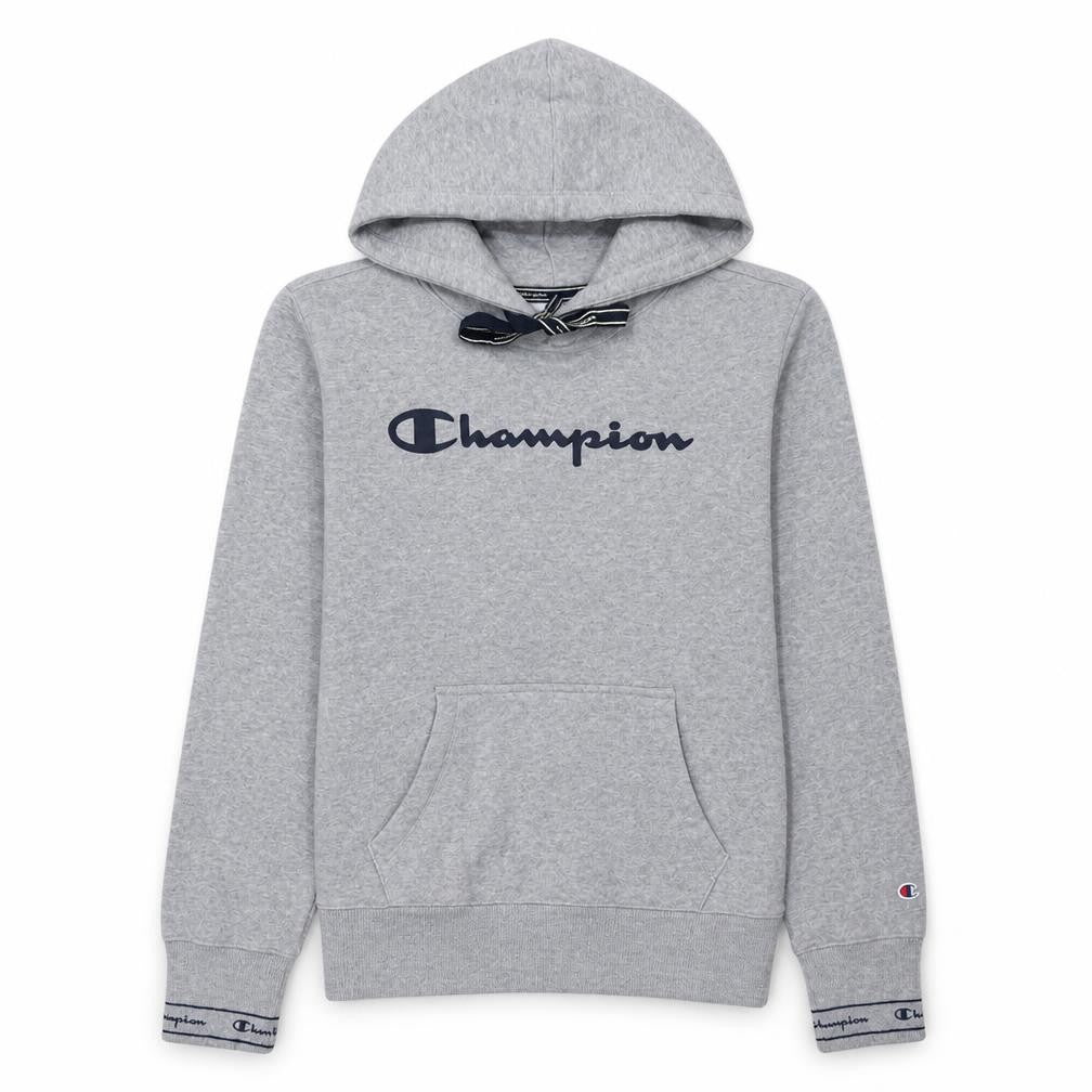 Womens UK Size M Champion Grey Pullover Hoodie