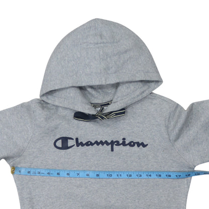 Womens UK Size M Champion Grey Pullover Hoodie