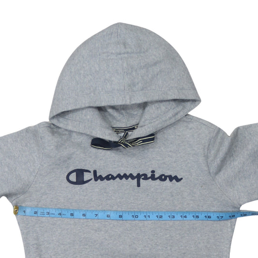 Womens UK Size M Champion Grey Pullover Hoodie