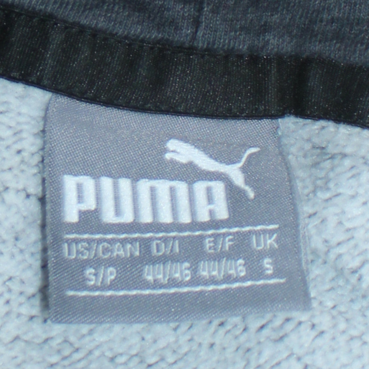 Mens UK Size S PUMA Grey Pullover Hoodie