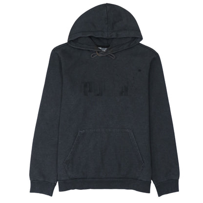 Mens UK Size M PUMA Black Pullover Hoodie