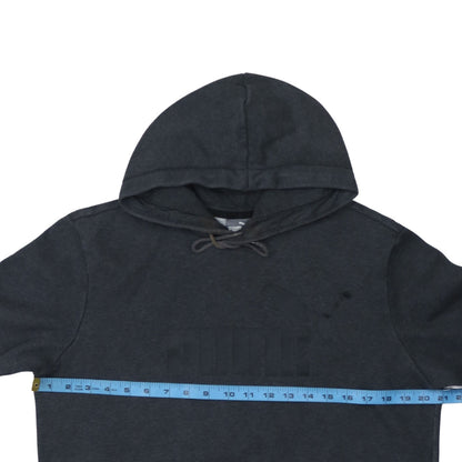 Mens UK Size M PUMA Black Pullover Hoodie