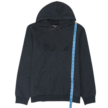 Mens UK Size M PUMA Black Pullover Hoodie