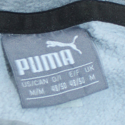 Mens UK Size M PUMA Black Pullover Hoodie