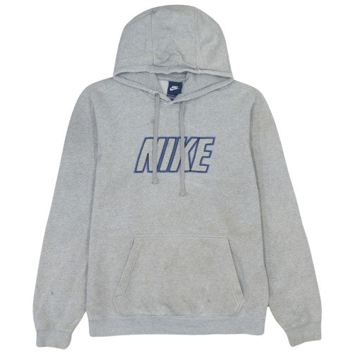 Mens UK Size S Nike Grey Pullover Hoodie