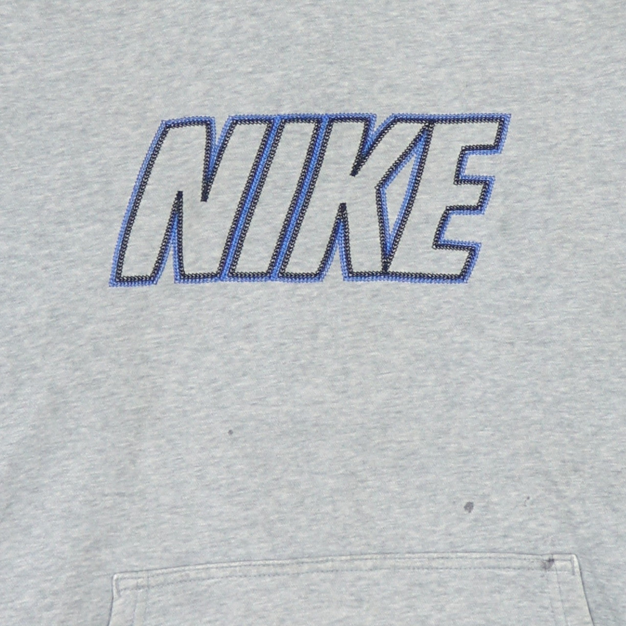 Mens UK Size S Nike Grey Pullover Hoodie
