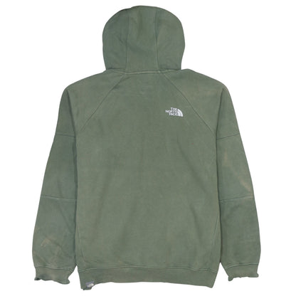 Mens UK Size L The North Face Green Pullover Hoodie