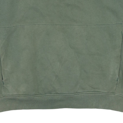 Mens UK Size L The North Face Green Pullover Hoodie