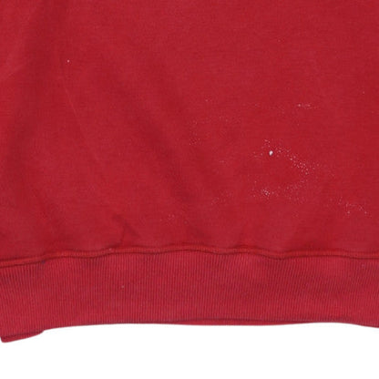 Mens UK Size S Tommy Hilfiger Red Pullover Sweatshirt