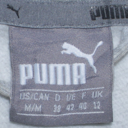 Womens UK Size 12 PUMA Grey Full Zip Hoodie