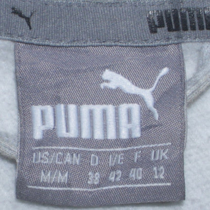 Womens UK Size 12 PUMA Grey Full Zip Hoodie