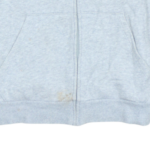 Womens UK Size 12 PUMA Grey Full Zip Hoodie