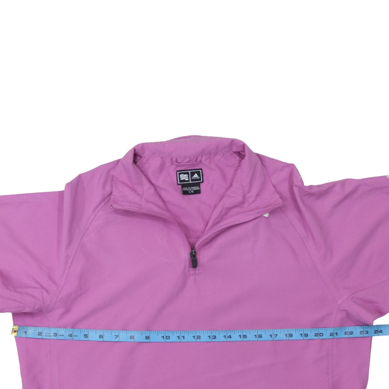 Womens UK Size L adidas Pink Pullover Sweatshirt