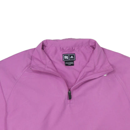 Womens UK Size L adidas Pink Pullover Sweatshirt