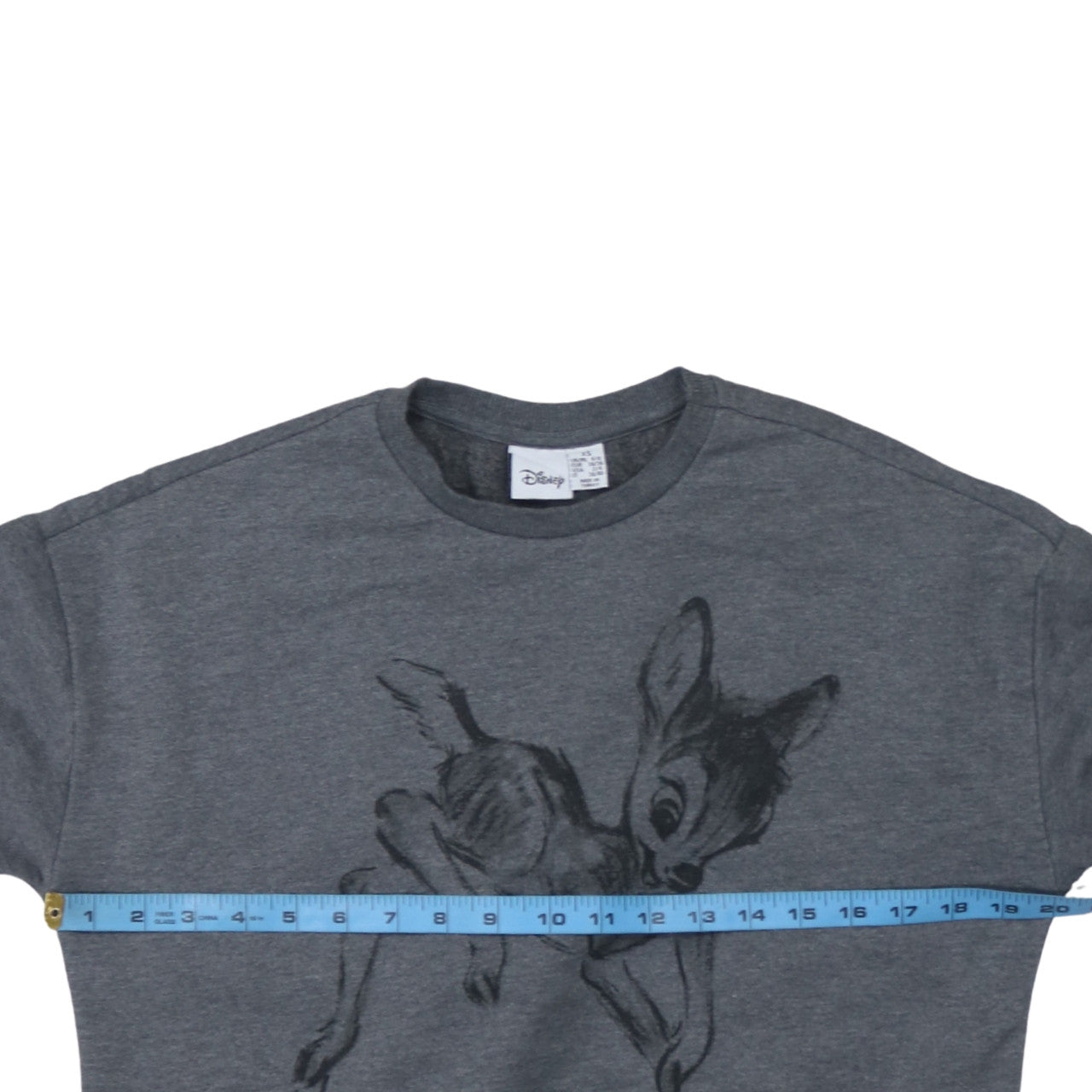 Womens UK Size XS Disney Grey Pullover Sweatshirt