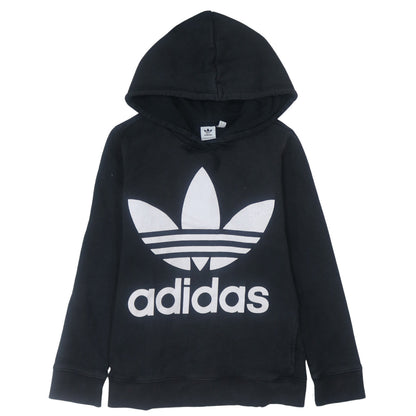Womens UK Size 14 adidas Black Pullover Hoodie