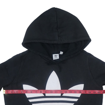 Womens UK Size 14 adidas Black Pullover Hoodie