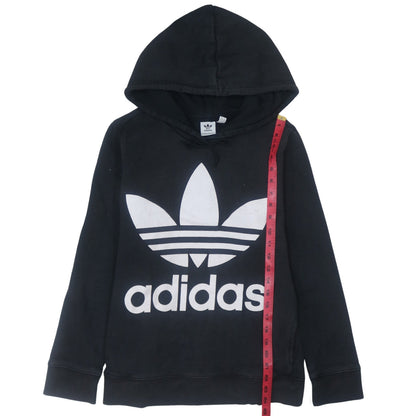 Womens UK Size 14 adidas Black Pullover Hoodie