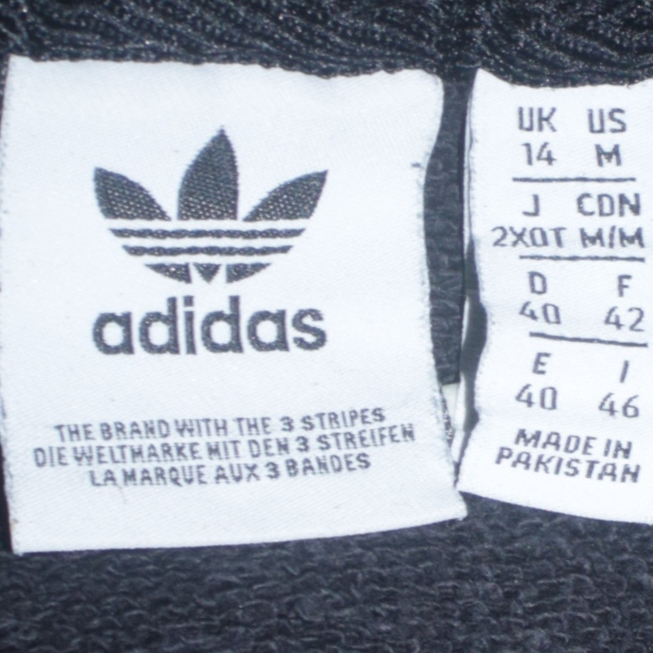 Womens UK Size 14 adidas Black Pullover Hoodie