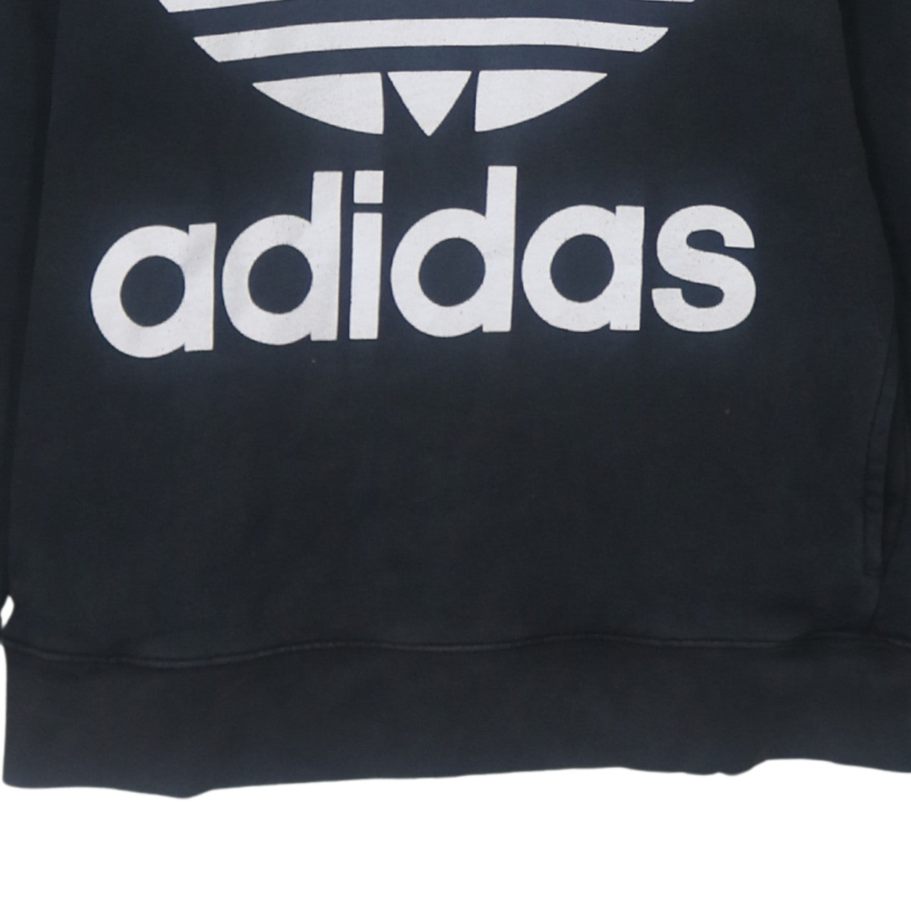 Womens UK Size 14 adidas Black Pullover Hoodie