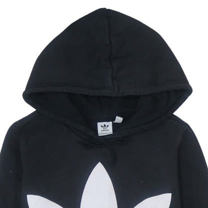 Womens UK Size 14 adidas Black Pullover Hoodie