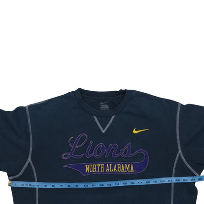 Mens UK Size L Nike Blue Pullover Sweatshirt