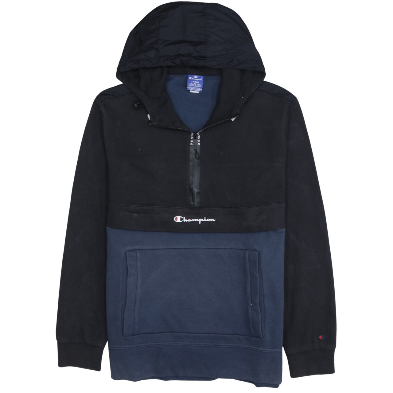 Mens UK Size L Champion Multicoloured Pullover Hoodie