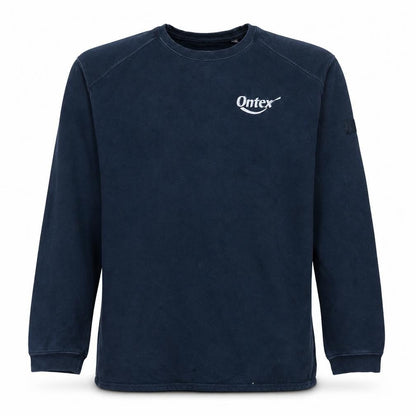 Mens UK Size L Russell Blue Pullover Sweatshirt