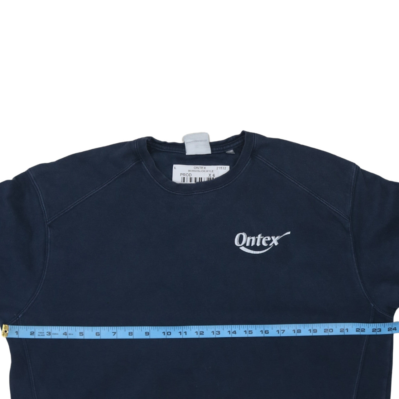 Mens UK Size L Russell Blue Pullover Sweatshirt
