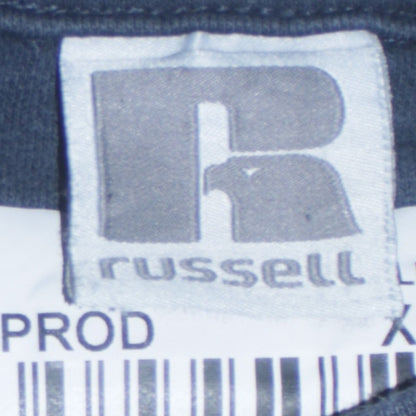 Mens UK Size L Russell Blue Pullover Sweatshirt