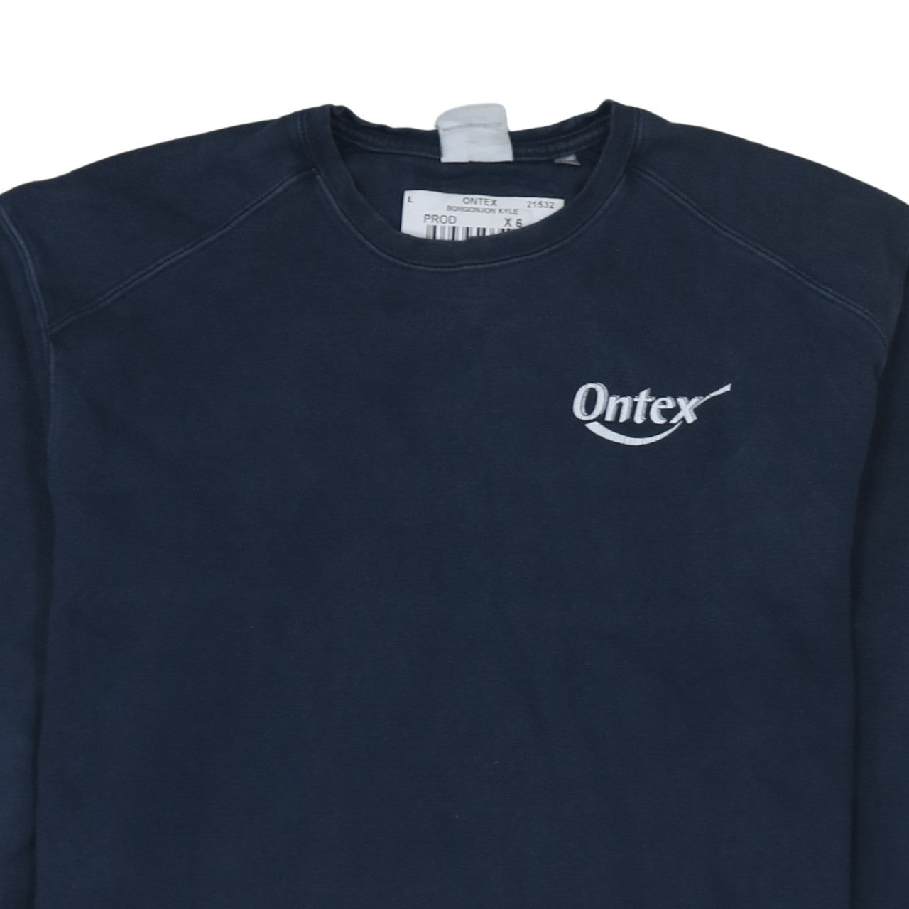 Mens UK Size L Russell Blue Pullover Sweatshirt