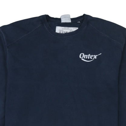 Mens UK Size L Russell Blue Pullover Sweatshirt