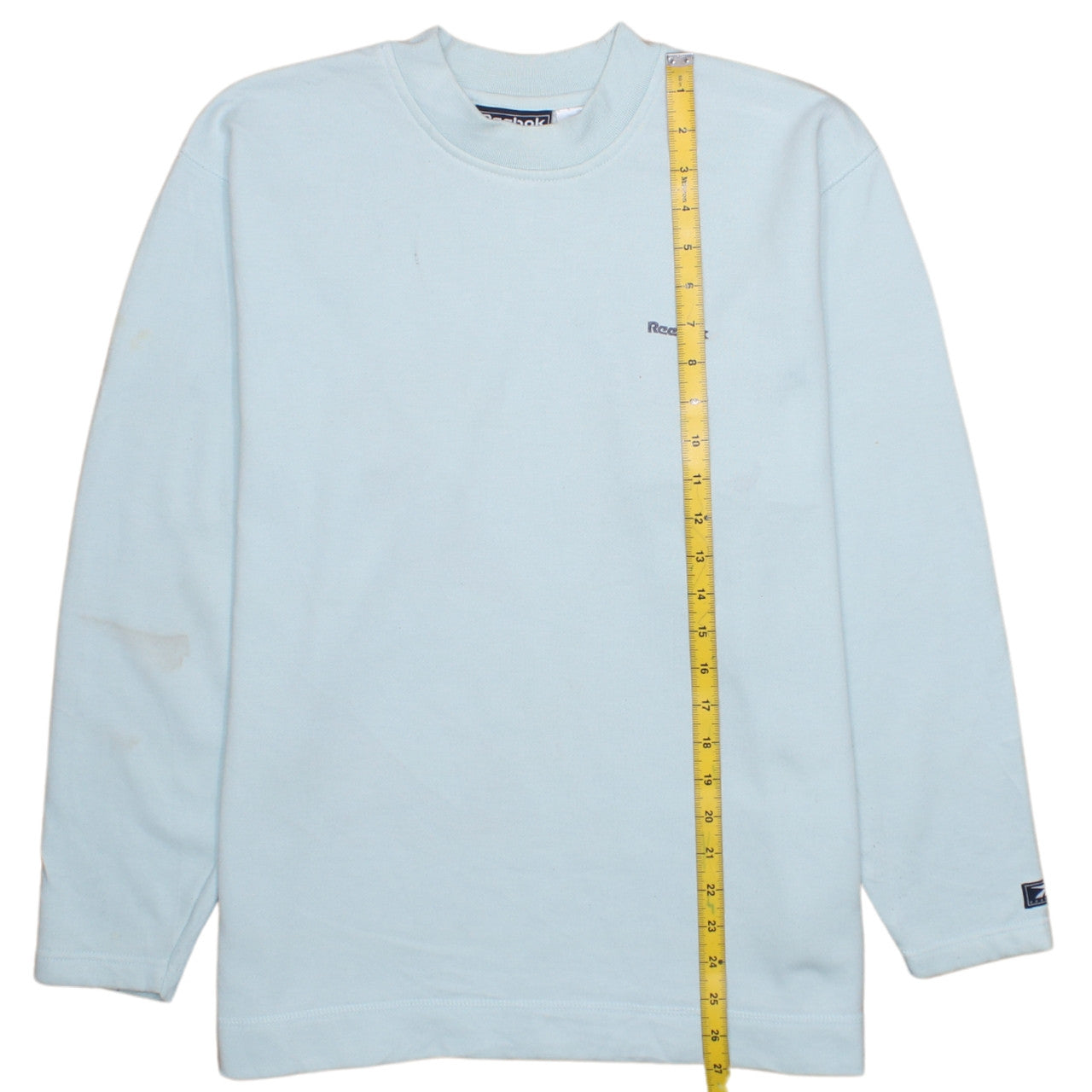 Womens UK Size 10 Reebok Blue Pullover Sweatshirt