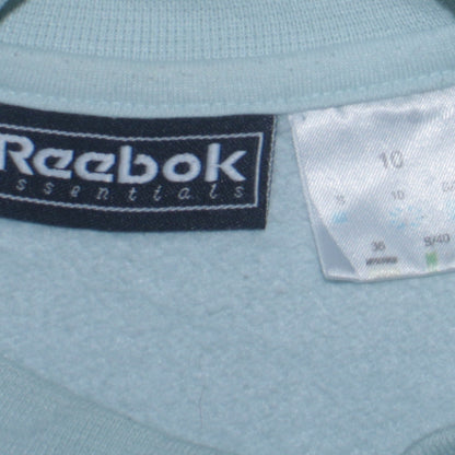 Womens UK Size 10 Reebok Blue Pullover Sweatshirt
