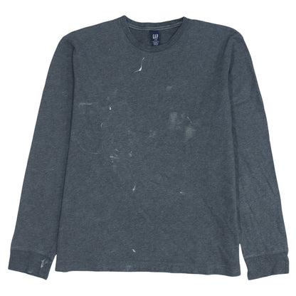 Mens UK Size L Gap Grey Pullover Sweatshirt