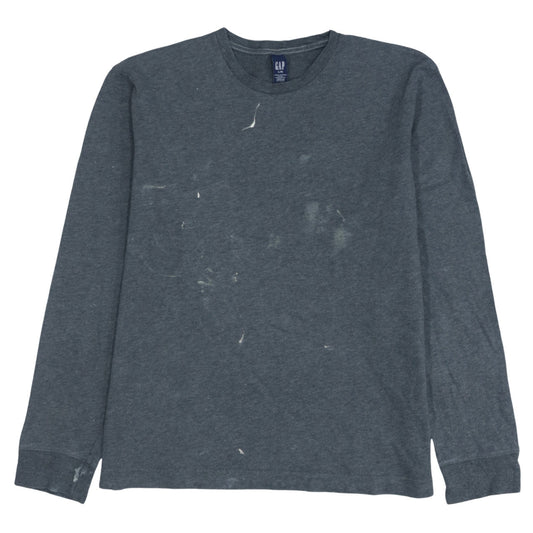 Mens UK Size L Gap Grey Pullover Sweatshirt