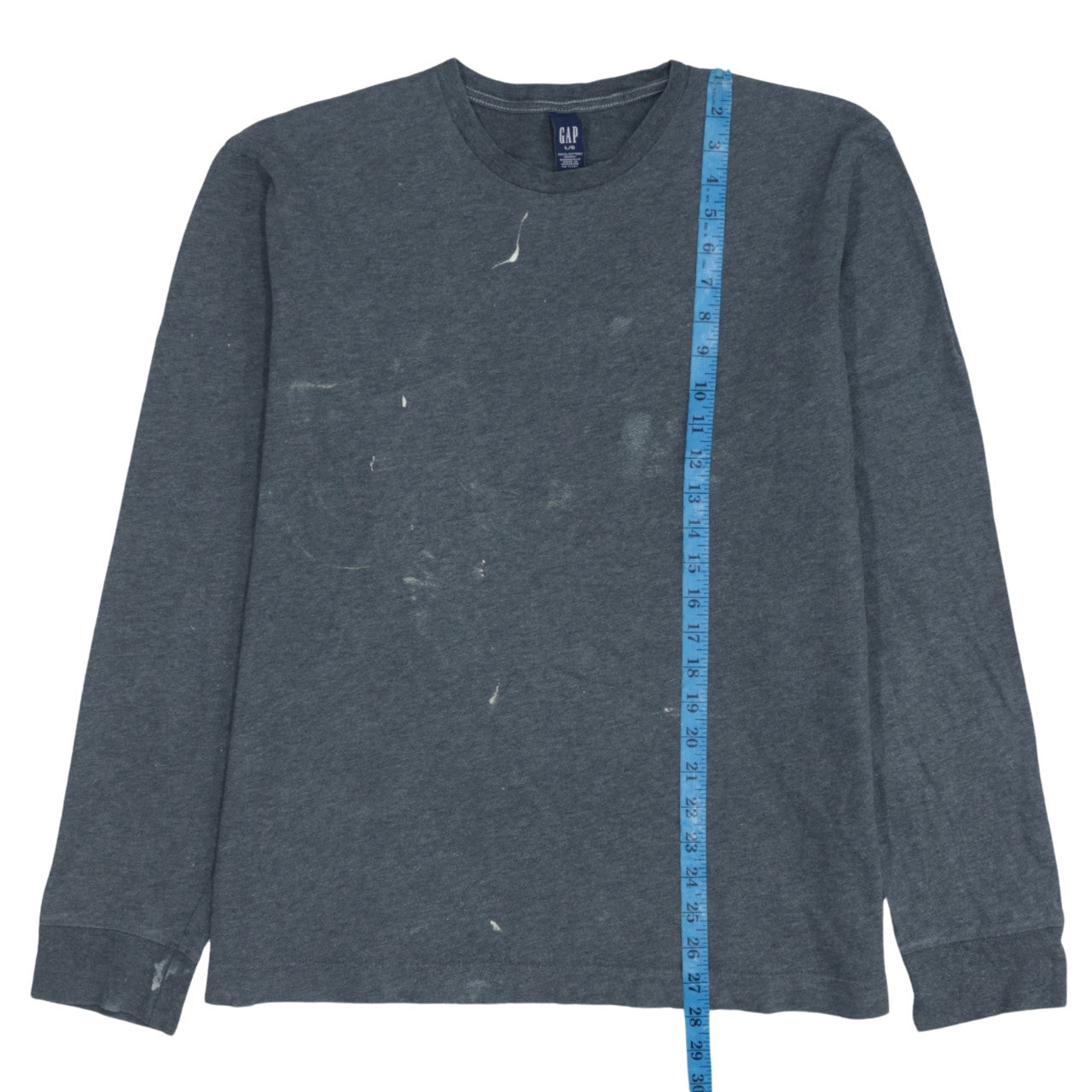 Mens UK Size L Gap Grey Pullover Sweatshirt