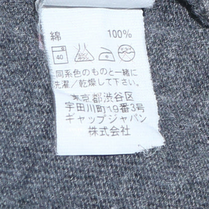 Mens UK Size L Gap Grey Pullover Sweatshirt