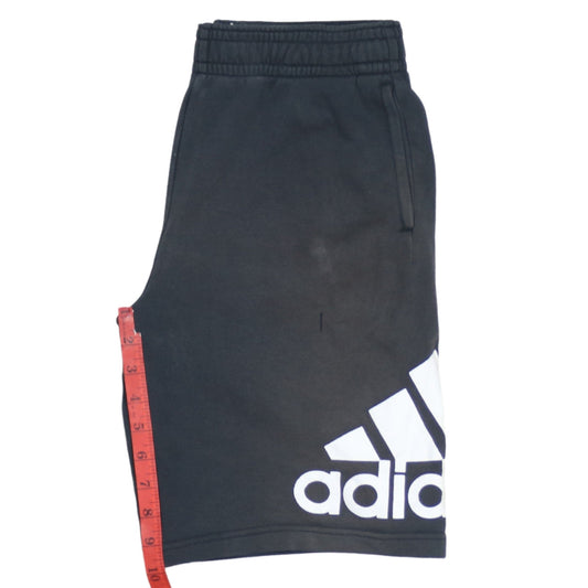 Adidas Boys Black Athletic Shorts 13-14 Years Gym Training Style