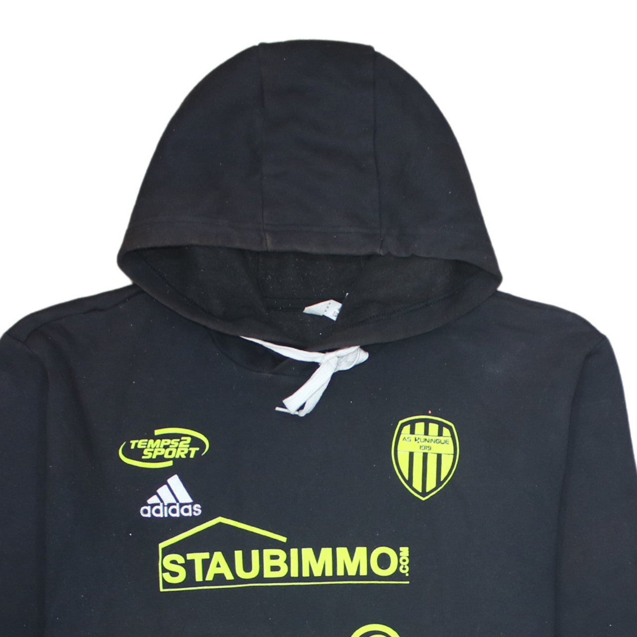 Mens UK Size XL adidas Black Pullover Hoodie