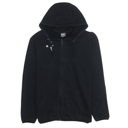 Mens UK Size S PUMA Black Full Zip Hoodie