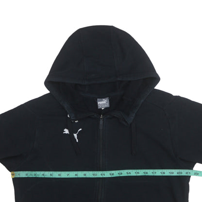 Mens UK Size S PUMA Black Full Zip Hoodie