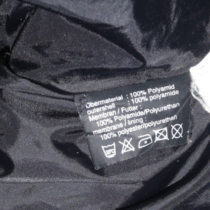 Cycle Spirit Men's Black Blue L Motorcycle Jacket Belted Reflective Lined