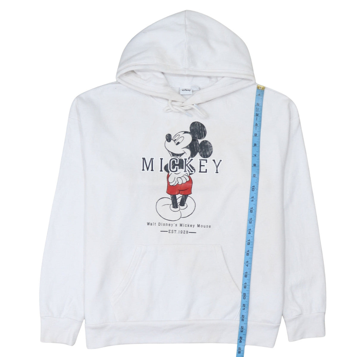 Womens UK Size M Primark White Pullover Hoodie